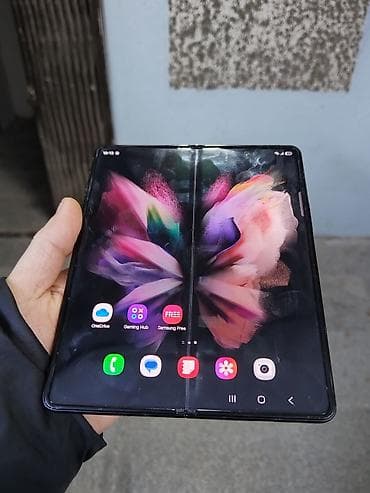 galaxy z fold: Samsung Galaxy Z Fold 3, 256 GB, rəng - Qara, Barmaq izi — 1