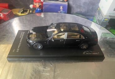 maşın modeli: Коллекционная модель Mercedes-Maybach S-class X222 obsidian black 2019 — 29