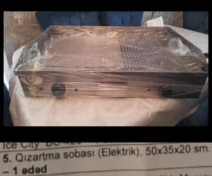 restoran avdanliği: Elektrik, 3 gözlü, Toster ilə — 4