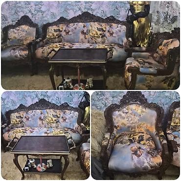 Kreslolar: İşlənmiş, Divan, 2 kreslo — 1