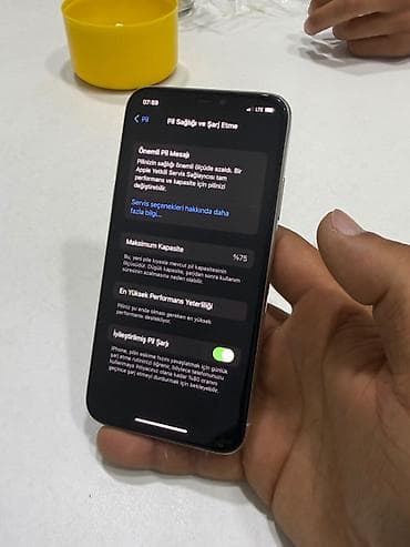 IPhone X, 64 GB, Ağ, Face ID — 3