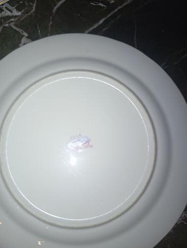 yemek yeyen bowqablar: Boşqablar, rəng - Ağ, Farfor, Yaponiya — 2