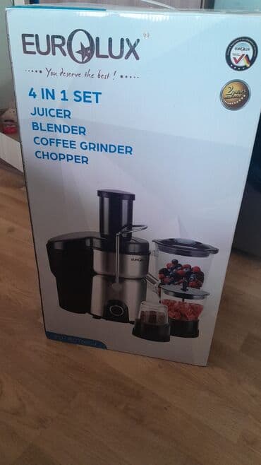 блендер 3 в 1: Eurolux -un sirecekenidir. 4u birindedir. hem blendr hem dograma hem — 1