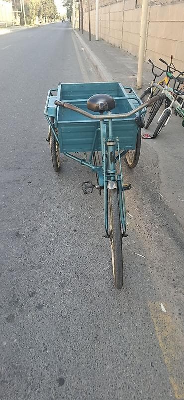 velosiped kreditle: Yükdaşıma üçtəkərli velosiped yaxsi vezziyetdir unvan Merdekan — 4