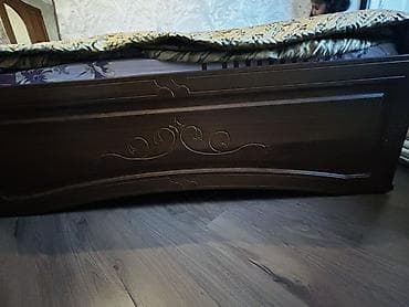 Yataq otağı mebel dəsti - Rəng və material: Qoz rəngli korpus — 4