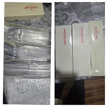 Аренда оборудования: TƏCİLİ SATILIR: Kafe və restoran üçün, Qaşıq, çəngəl, bıçaq, çay — 1