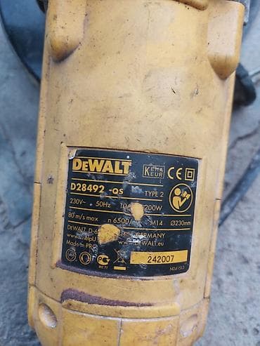 ucuz cılcıraqlar: DEWALT bucaqslı daşma/kəsmə maşını – model D28492-QS Texniki — 1
