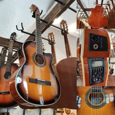 xerek: Elektro klassik gitara Smiger EC320 Çanta və kabel hədiyyə Ölçü:4/4 — 1