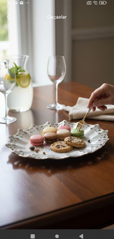 cex fara: Nahar dəsti, rəng - Ağ, Farfor, SSRİ — 1