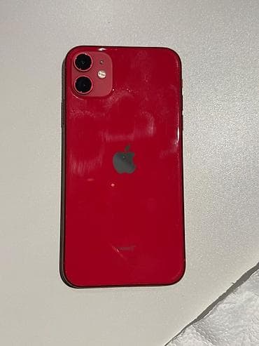 ps 3 100 azn: IPhone 11, Qırmızı, Face ID — 3