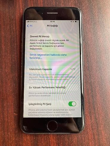 iphone 7 pilus: IPhone 7, 32 GB, Qara, Barmaq izi — 4