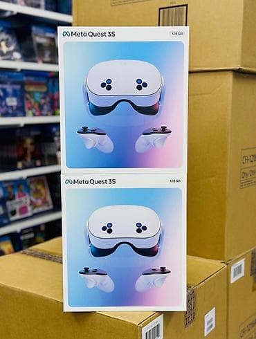 Meta Quest 3S VR dəsti – 128 GB • Tam müstəqil VR qulaqlıq: kompüter