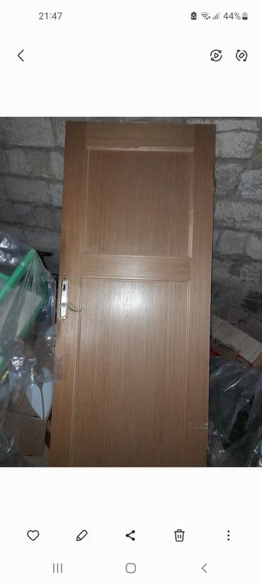 ağcaqayın: Taxta otaq qapıları – 2 model - Material: ağac/taxta üzlü, təbii ağac — 1