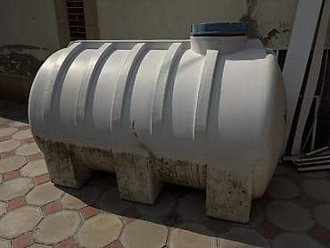 su krant: PULSUZ 1,5 ton çən, şəkildə gördüyünüz üzərə kran yerində deffekt — 2
