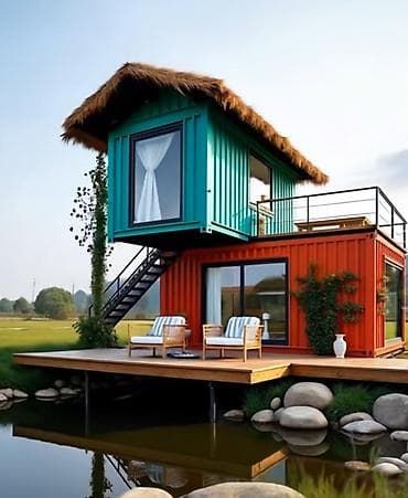 kanteynerler: Yeni muasir dizayn özəl sifarişlə ölçü və rəng seçimi muxtəlif — 7