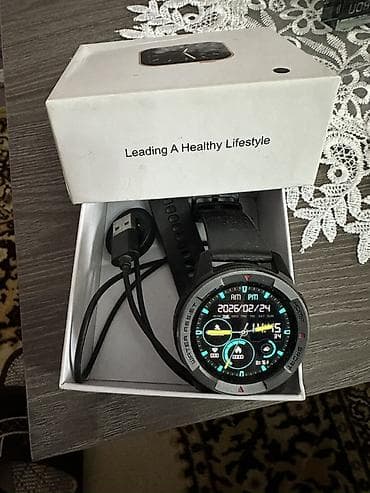 İşlənmiş, Smart saat, Xiaomi, Suya davamlı, rəng - Qara