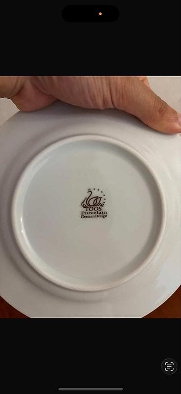 tort wekilleri: Tort və şiriniyyat qabı, rəng - Ağ, Farfor, Almaniya — 2