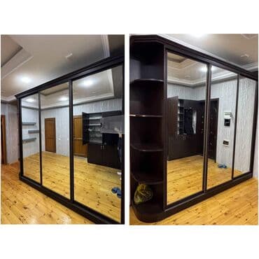 paltar asmaq üçün: Kupe, 3 qapılı Düz dolab, Qarderob, paltar dolabı — 1