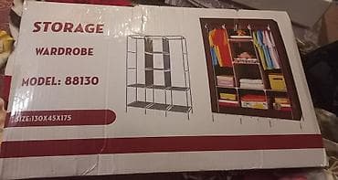 Dolablar: Storage Wardrobe – Model: 88130 Saxlama üçün yığma dolab. Geyim — 2