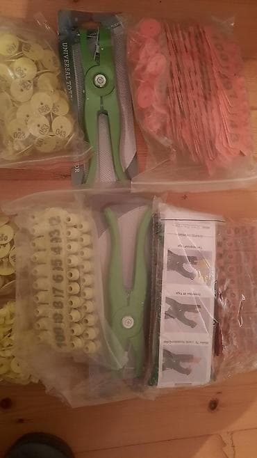 Наручные часы: Qoyun və inəklər üçün müxtəlif növdə qulaq birkalar və qulaq deşənlər — 9