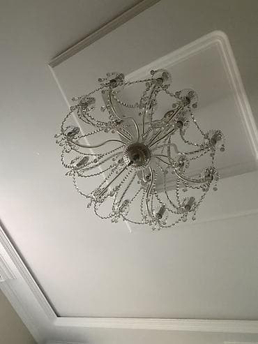 Xalçalar: Çılçıraq, 10 və daha çox lampa, Xrustal — 1