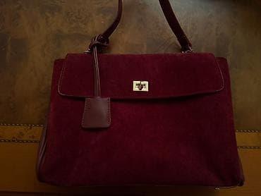 sumqayitda canta: Bordo rəngli qadın çantası Alessia Bag brendinə aid olan YENİ çanta — 2