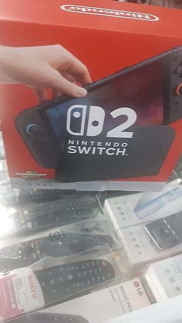 mini oyun konsolu: Nintendo Switch konsol dəsti - Portativ və TV rejimi: Konsolu doka — 1