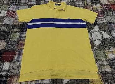 iş geyimi: Polo köynək, Ralph Lauren, M, rəng - Sarı — 2