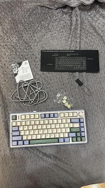 AULA F75 mexaniki klaviatura 21 gun işledilib - 75% ölçülü, kompakt lalafo.az -da AULA F75 mexaniki klaviatura 21 gun işledilib - 75% ölçülü, kompakt