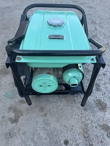 Benzinlə işləyən portativ elektrik generatoru - Daşına bilən təkərli