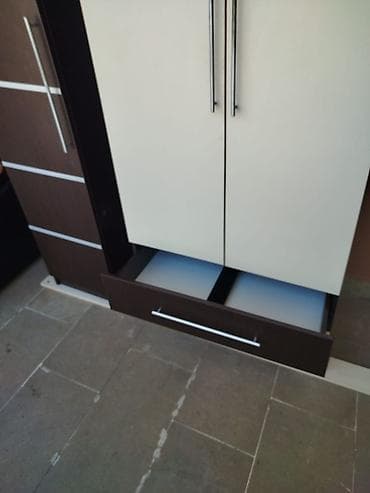 İkiqapılı paltar dolabı - Material: laminat/LDSP gövdə, möhkəm metal — 4