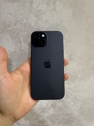 iphone 15 kreditle: IPhone 15, 256 GB, Jet Black, Zəmanət, Face ID, Hissə-hissə ödəniş — 1