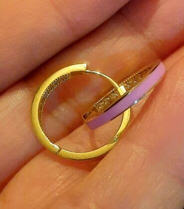 женские серьги с жемчугом: Sırğa, Sarı qızıl, 585 Əyar, 273 g, Ünvandan götürmə — 4