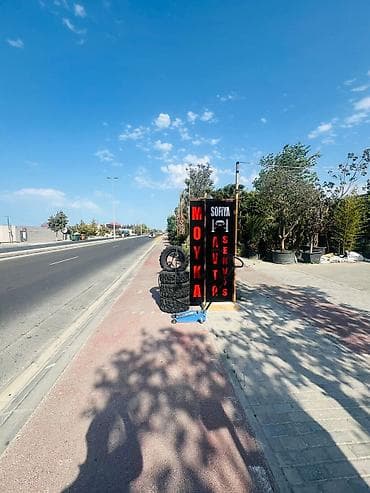samaxida kiraye ev: Avtoservis və moyka üçün tam avadanlıqlı obyekt - Yol kənarında — 3
