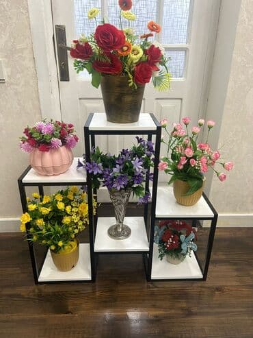 gül stendi: Gül stendi подставка для цветов.Çiçək stendi və dekor. metal karkas — 12