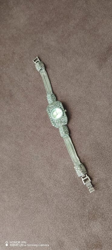 oğlan sepləri: İşlənmiş, Qol saatı, rəng - Gümüşü — 1