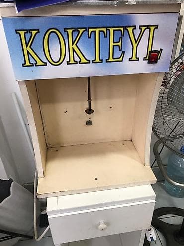 Su, sok, ayran aparatları: Kokteyl aparati.Hecbir problemi yoxdur.Super isleyir.Ciddi sexsler — 1