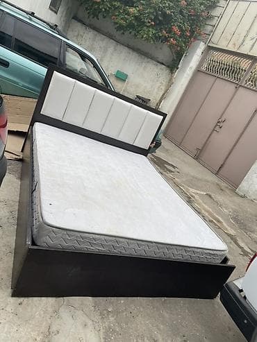 ev ucun stul: Mebel dəsti: ikinəfərlik çarpayı və ortopedik tor-çərçivə - Ölçü — 4