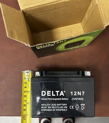 akumlyator islenmis: Delta, 7 ah, Orijinal, Yeni — 3