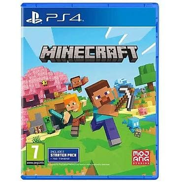 ps4 kaset: PS4 üçün Minecraft – Starter Pack daxil - Platforma: PlayStation 4 — 1