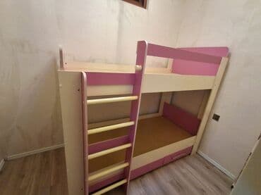 usaq mebeli instagram: Oğlan və qız üçün, İşlənmiş, Çarpayı, Matrassız, Siyirməli, Laminat — 4