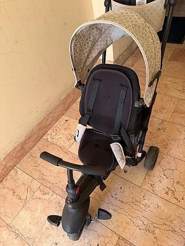 velesiped: SmartTrike 7-in-1 uşaq velosiped-araba - Çərçivə: möhkəm metal — 3