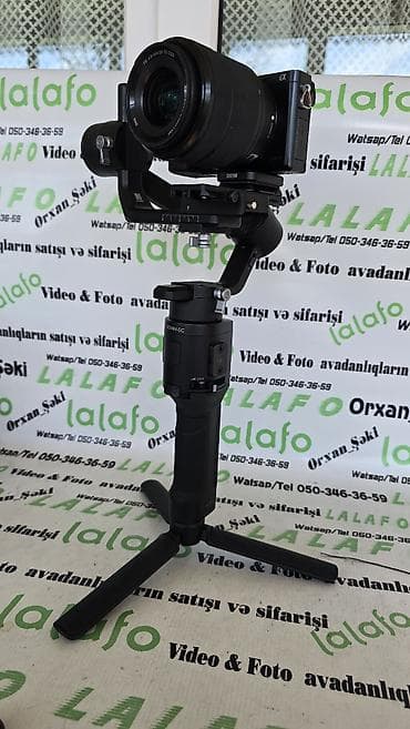 işlənmiş printer: DJI Ronin-SC üzərində Sony A6000 və sony 28-70 abiyektif lə tam — 1