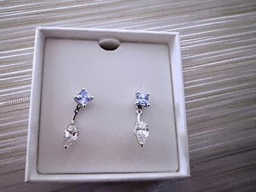 mirvari sirgalar: Dəstə daxildir: Üzük, Sırğa, Bilərzik, Swarovski — 2