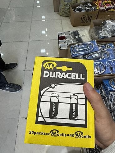 telefon satiwi: Məhsul: Duracell AA (MN1500) batareya dəsti Xüsusiyyətlər: - Tip: AA — 1