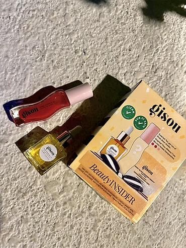 tesbeh nedir: Gisou Beauty Insider dəsti Məzmun: - Honey Infused Hair Oil (mini — 2