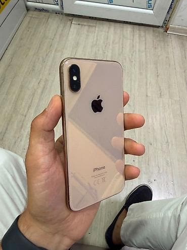 ucuz telefon ikinci el: IPhone Xs, 256 GB, Qızılı, Face ID — 1