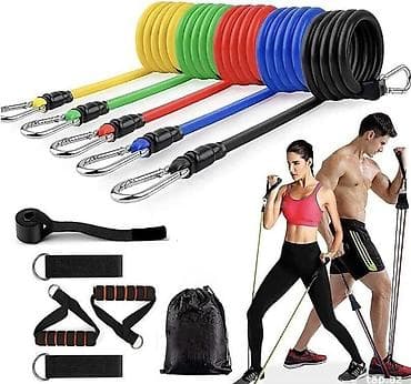 Maskalar, eynəklər: Ev üçün fitness dəsti Tərkib: - Qarın əzələləri üçün ab roller (iki — 2