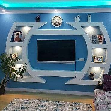 sebeke tavan: Hər növ alçıpan işləri görülür. Düz Tavan. Karopqa fiqurlar. Aval — 2