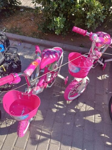 qızlar üçün hədiyyələr: Yeni İki təkərli Uşaq velosipedi 12", sürətlərin sayı: 1, Ünvandan götürmə — 25